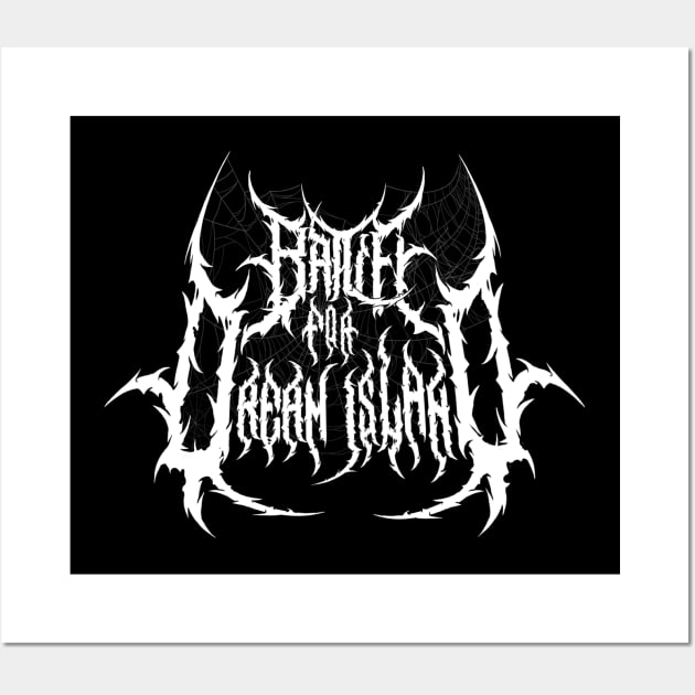 Battle for Dream Island death metal design Wall Art by Tmontijo